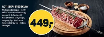 XL-BYG Rotisseri stegekurv tilbud