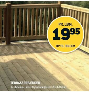 XL-BYG Terrassebrædder tilbud