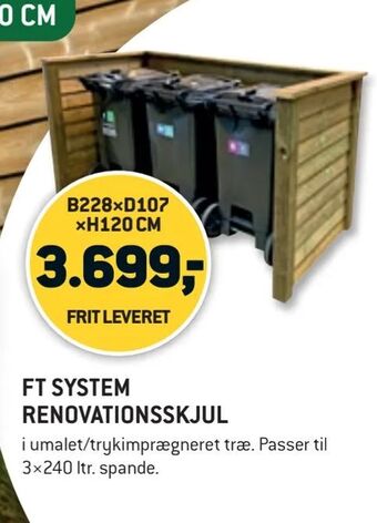 Ft system renovationsskjul