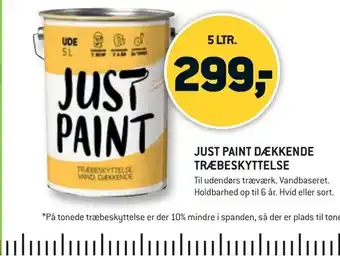 XL-BYG Just paint dækkende træbeskyttelse tilbud
