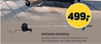 XL-BYG Rotisseri universal tilbud