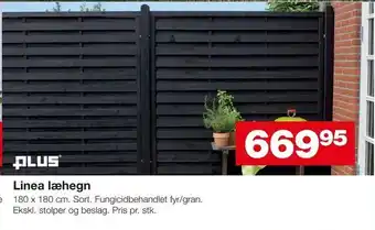 Bauhaus Linea læhegn tilbud