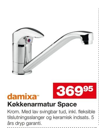 Bauhaus Køkkenarmatur Space tilbud