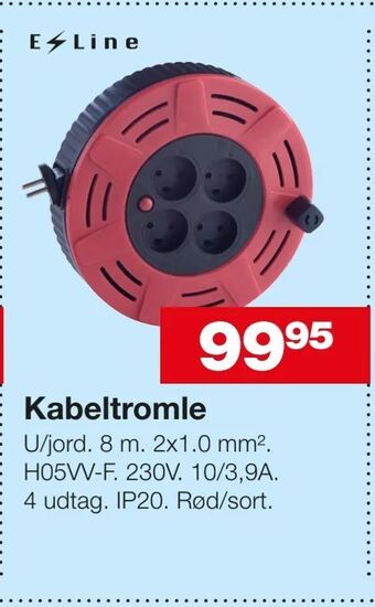 Bauhaus Kabeltromle tilbud