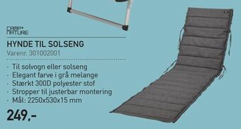 Hynde til solseng