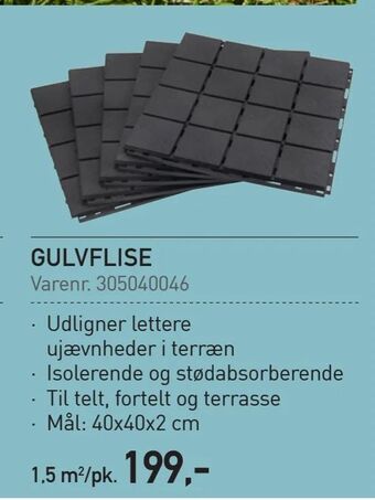 Gulvflise
