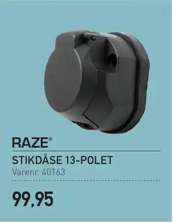 Thansen Stikdåse 13-polet tilbud