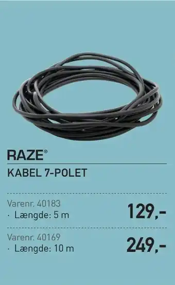 Thansen Kabel 7-polet tilbud
