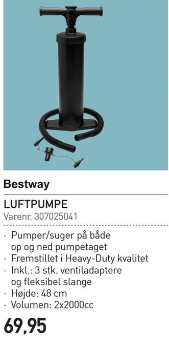 Thansen Luftpumpe tilbud