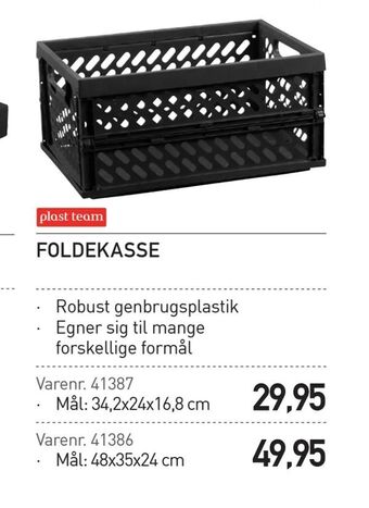 Thansen Foldekasse tilbud