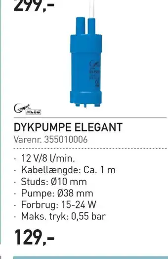 Thansen Dykpumpe elegant tilbud