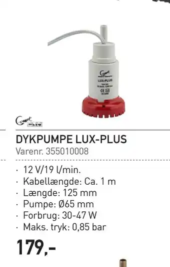 Thansen Dykpumpe lux-plus tilbud