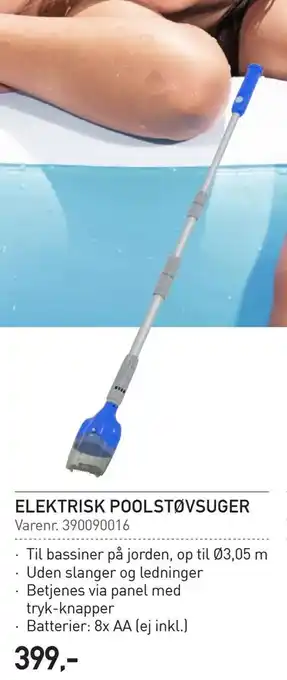 Elektrisk poolstøvsuger