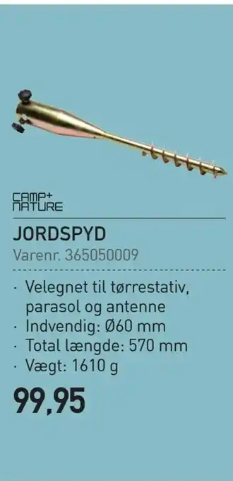 Thansen Jordspyd tilbud