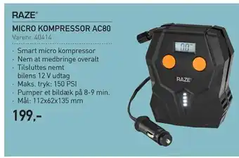 Thansen Micro kompressor ac80 tilbud