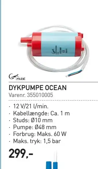 Dykpumpe ocean