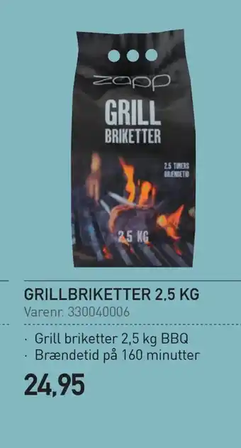 Grillbriketter 2,5 kg
