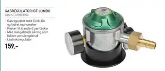 Gasregulator igt jumbo