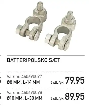 Thansen Batteripolsko sæt tilbud