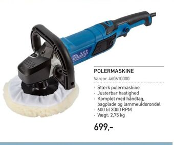 Thansen Polermaskine tilbud