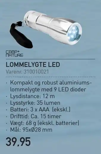 Lommelygte led