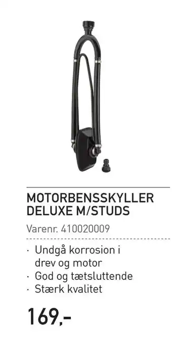 Motorbensskyller deluxe m/studs