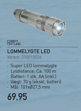 Thansen Lommelygte led tilbud