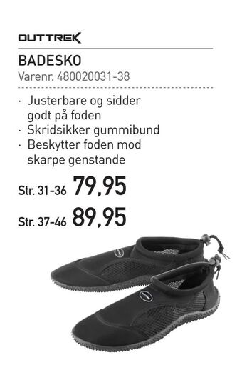 Thansen Badesko tilbud