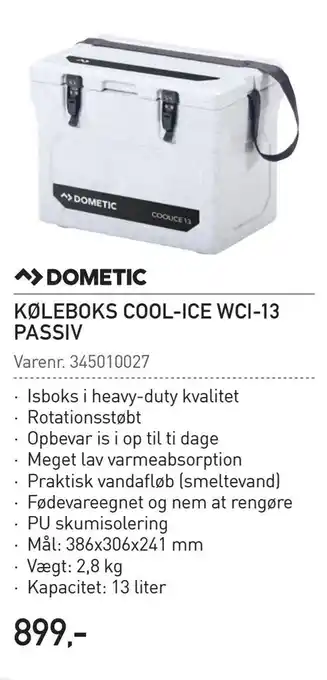 Thansen Køleboks cool-ice wci-13 passiv tilbud
