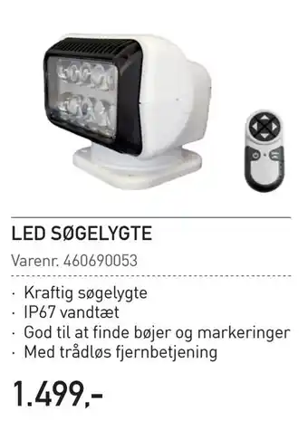 Thansen Led søgelygte tilbud