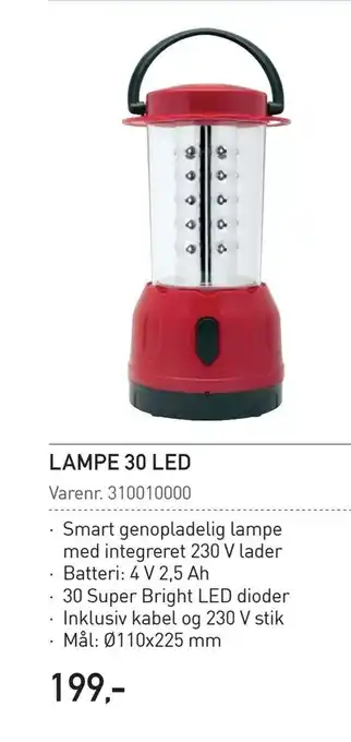 Lampe 30 led