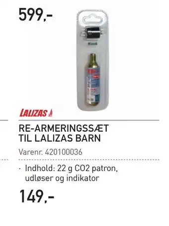 Thansen Re-armeringssæt til lalizas barn tilbud