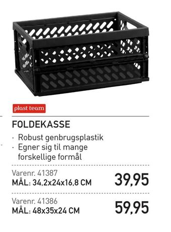 Thansen Foldekasse tilbud