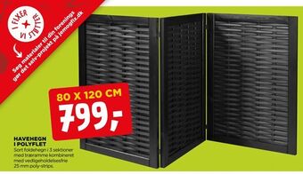 jem & fix Havehegn i polyflet tilbud