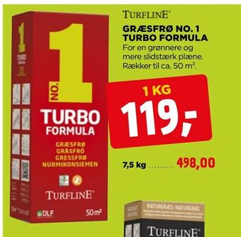 jem & fix Græsfrø no. 1 turbo formula tilbud