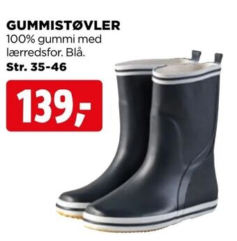 jem & fix Gummistøvler tilbud
