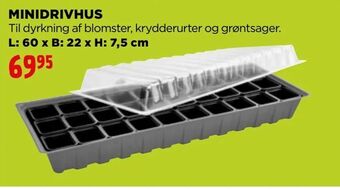 jem & fix Minidrivhus tilbud