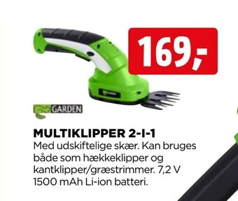 jem & fix Multiklipper 2-i-1 tilbud