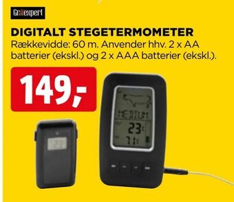 Digitalt stegetermometer