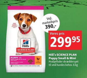 Maxi Zoo Hill's SCIENCE PLAN Puppy Small & Mini tilbud