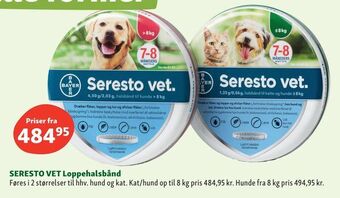 Maxi Zoo SERESTO VET Loppehalsbånd tilbud