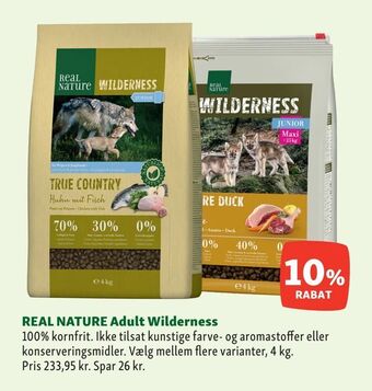 Maxi Zoo REAL NATURE Adult Wilderness tilbud