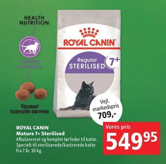 Maxi Zoo ROYAL CANIN Mature 7+ Sterilised tilbud