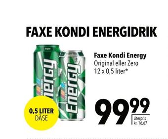 Citti Faxe Kondi Energy tilbud
