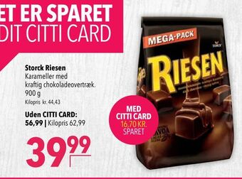 Citti Storck Riesen tilbud