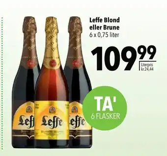 Leffe Blond eller Brune