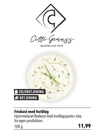 Citti Friskost med hvidløg tilbud