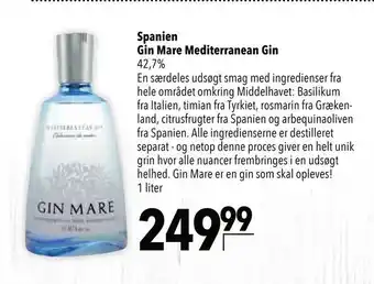 Spanien Gin Mare Mediterranean Gin