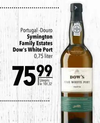 Citti Symington Family Estates Dow's White Port tilbud