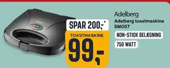 Skousen Adelberg toastmaskine tilbud
